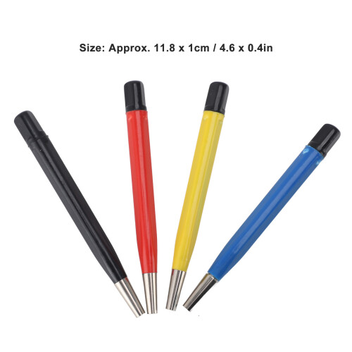 Scratch-Pinselstift-Set, 4 Stück, 11,8  1 cm, Mehrfarbig 1