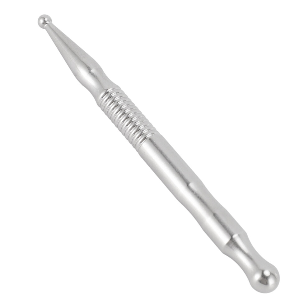 Manual Acupressure Pen Stainless Steel Deep Tissue Massage Guasha Reflexology Pressing Point Massager for Hands Feet BJ006