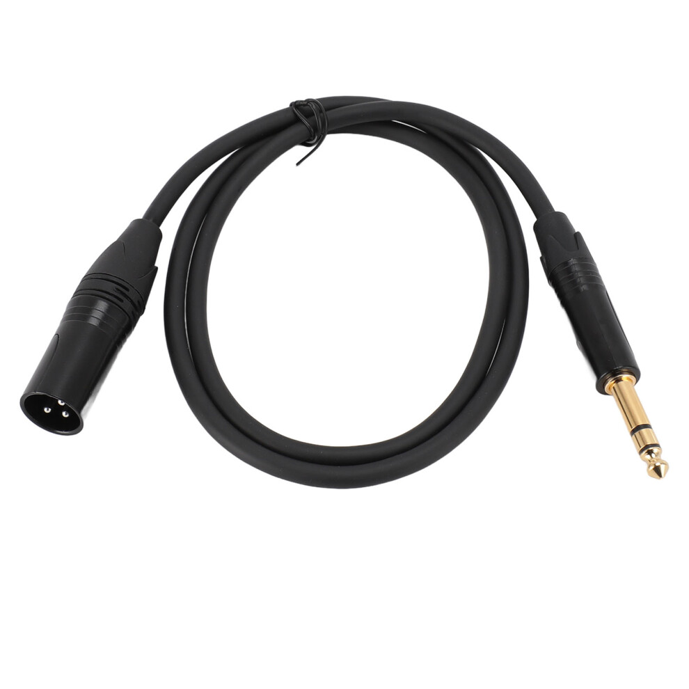 1/4 Inch To Xlr Male Cable Professional Balanced Signal Ofc Core 6.35Mm To Xlr Cable For Microphone Speaker Stage 5M / 16.4Ft 9361313945091