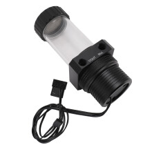 Water Cooling Pump Tank 30 Mesh Filter 1100L/H 5900RPM G1/4 PC Integrated Pump Tank for Water Cooling System Black