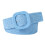 Gewebter elastischer Gürtel 95cm x 4cm Himmelblau eine Größe 5
