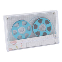 Blaues blankes Reel-to-Reel-Band 46 Minuten