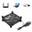 140 mm USB 5 V PC-Lüfter 2.800 U/min Schwarz 1,5 W 15
