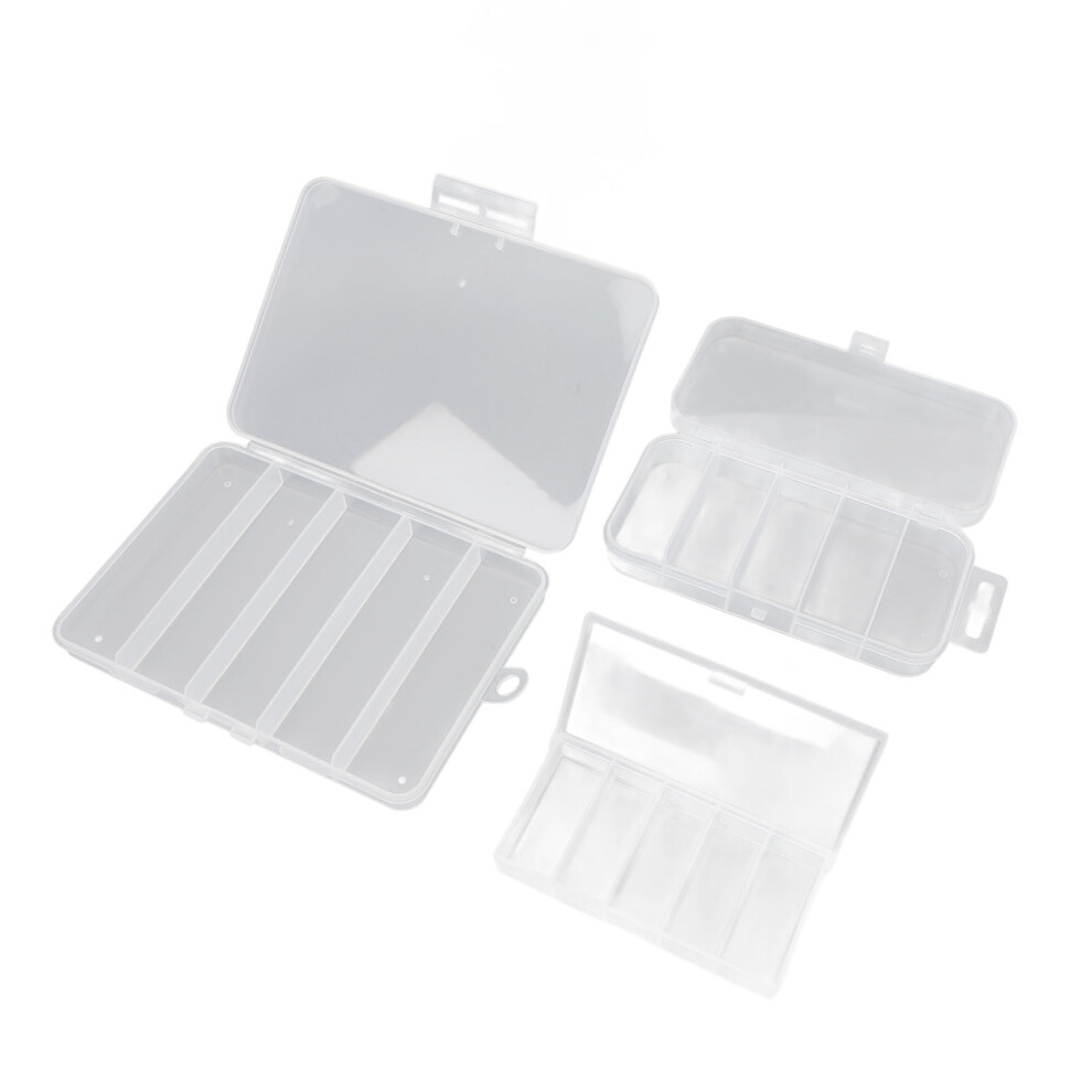 3pcs Fishing Tackle Box Multipurpose Waterproof Dustproof Protective Clear Fishing Lure Box for Fishing Tackle Accessory-image-OPC-PHQDW27-NEW