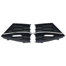 Front Bumper Fog Light Grille Cover for Skoda Superb 2016-2018