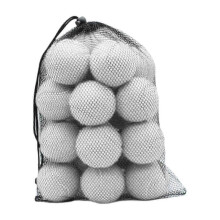 (White) 20Pcs Tennis Balls Elastic Balls Exercise 2.52" Diameter Wear Resistant Training Balls for Outdoor Sports Tennis Enthusiasts
