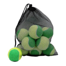 (Green Yellow) 20Pcs Tennis Balls Elastic Balls Exercise 2.52" Diameter Wear Resistant Training Balls for Outdoor Sports Tennis Enthusiasts