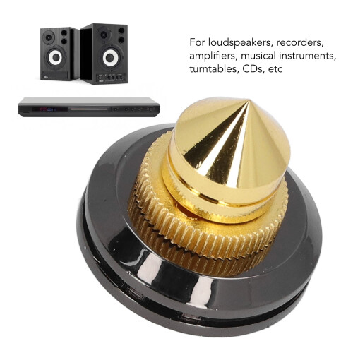 4-Set HiFi-Isolationsfüße, Aluminium-Kupfer-Pads 2