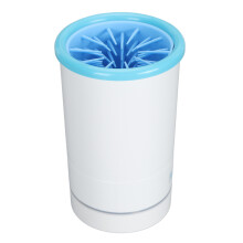 Automatischer USB-Hundepfoten-Wäscher 2000mAh, weiche Borsten, tragbar Blau