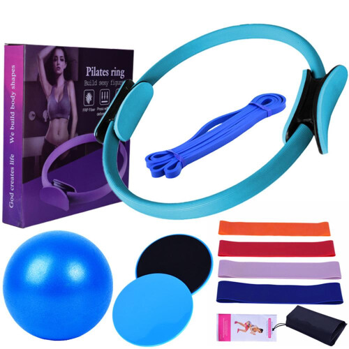 Pilates Ring & Ball Set - Ball 25 cm, 6 Farben 2
