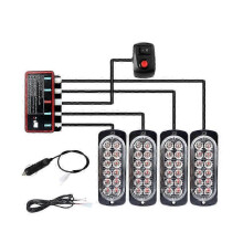 12V 24V Car Strobe Warning Light Flashing Emergency Light Truck Trailer Beacon Lamp Waterproof 14 M