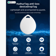 Weißer 4er-Pack Tracker, 230 mAh, 38,6  32,1  8,95 mm