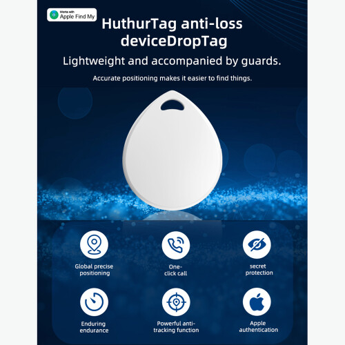 Weißer 4er-Pack Tracker, 230 mAh, 38,6  32,1  8,95 mm