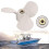 Boat Engine Propeller for Yamaha 2-stroke 4hp/5hp/6hp 4-stroke 4hp Motor 5