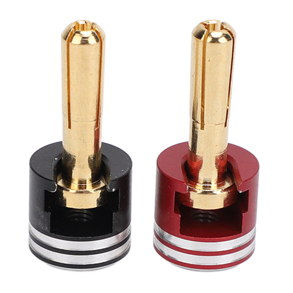 Heatsink Bullet Plug Grip Aluminium Alloy And Copper Banana Plug Connectors With Heatsink Bullet 5Mm 8711313971537