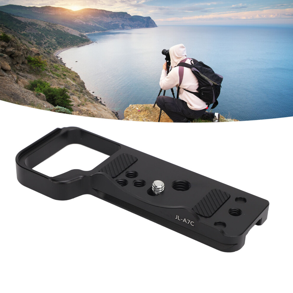 Vertical Camera Quick Release Plate 1/4Inch 3/8Inch For Arca Silicone Protective Pad Aluminum L Bracket Qr Plate For A7c 4331313972347