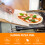 12-Zoll-Pizzaschieber mit Griff, braun 1