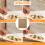 12-Zoll-Pizzaschieber mit Griff, braun 2