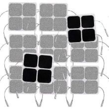 40pcs Tens Unit Pads, 2x2 Electrodes for Ems Muscle Stimulator Electrotherapy Pads