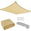 2x2 Meter Rectangular Square Shade Sail Outdoor Window Shade Sail Breathable Extra Large Shade 2