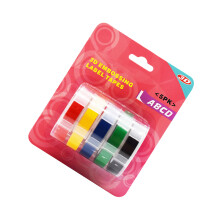 5er-Pack 9 mm 300 cm Etikettenbänder in 5 Farben 12813-17266