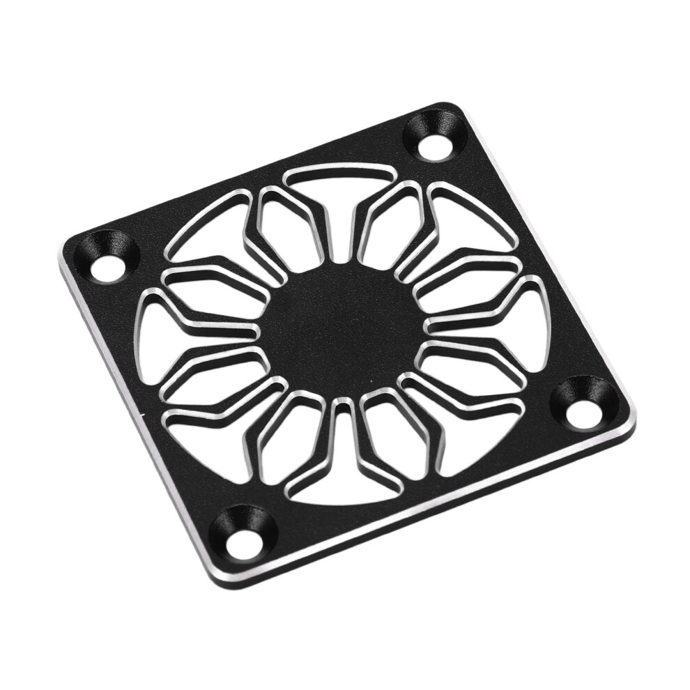 Rc Cooling Fan Cover Electric Motor Cooling Fan Cover Aluminium Alloy Cooling Fan Protector For Rc Car Black 8761313971464