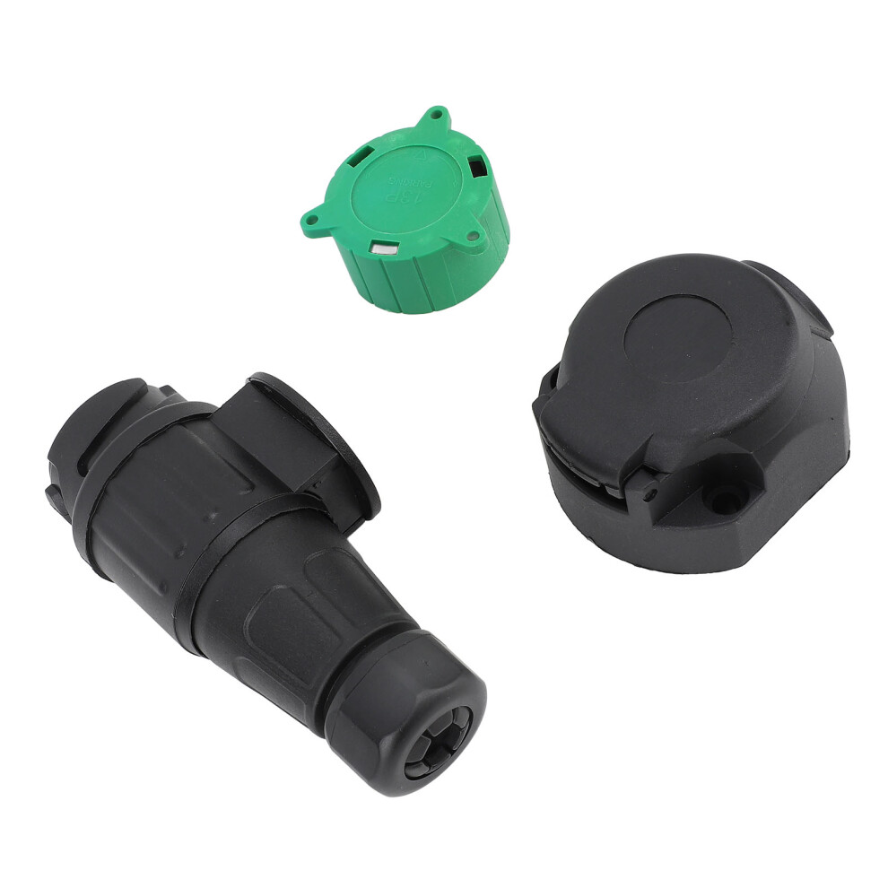 Dc12v 13 Pin Truck Trailer Plug Socket Kit Signal Connector Wiring Harness Mounting Bracket Kits For Car Trailer Rv Truck Ship 7621313974906