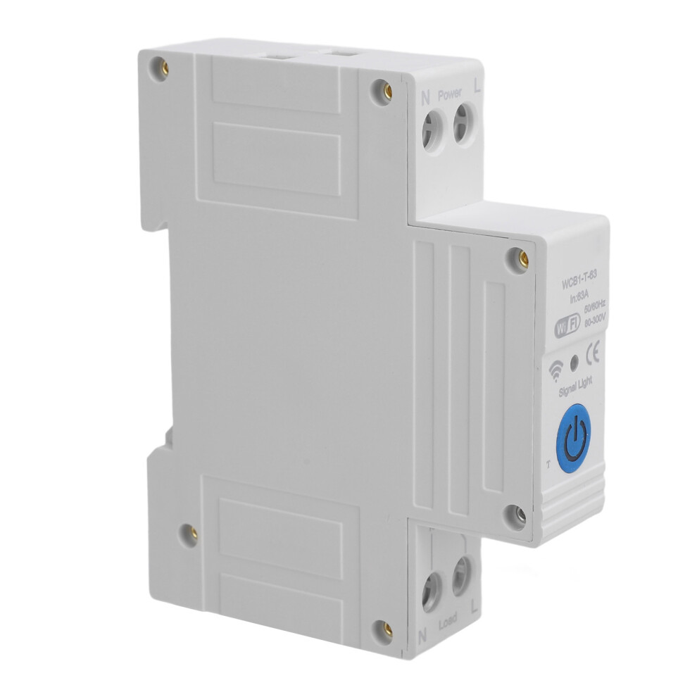 Wifi Circuit Breaker For Tuya App Din Rail Mount Remote Control Circuit Breaker Timer Switch Ac230v 63A 4651313975132