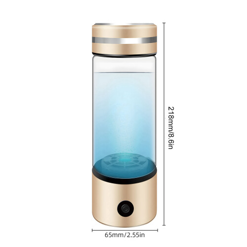 Quantum 218  66,5 mm 330 ml Wasserstoffflasche USB blau 1
