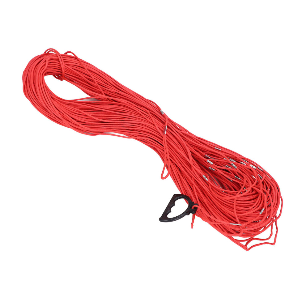 Deep Well Measuring Rope 100M Nylon Multifunctional Railway Road Measuring Rope For Engineering Construction 9401313975435