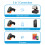 U20-B 2000mAh, 140x95x66mm Barcode-Scanner Schwarz 7