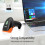 Handheld 1D/2D/QR Barcode Scanner 2.4G Wireless USB Wired Bar Reader Manual / Continuous Scanning CMOS Image Sensor Support Paper /Screen P 5