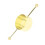 Doppelperle goldbeschichtet 30ml Jigger Edelstahl 10