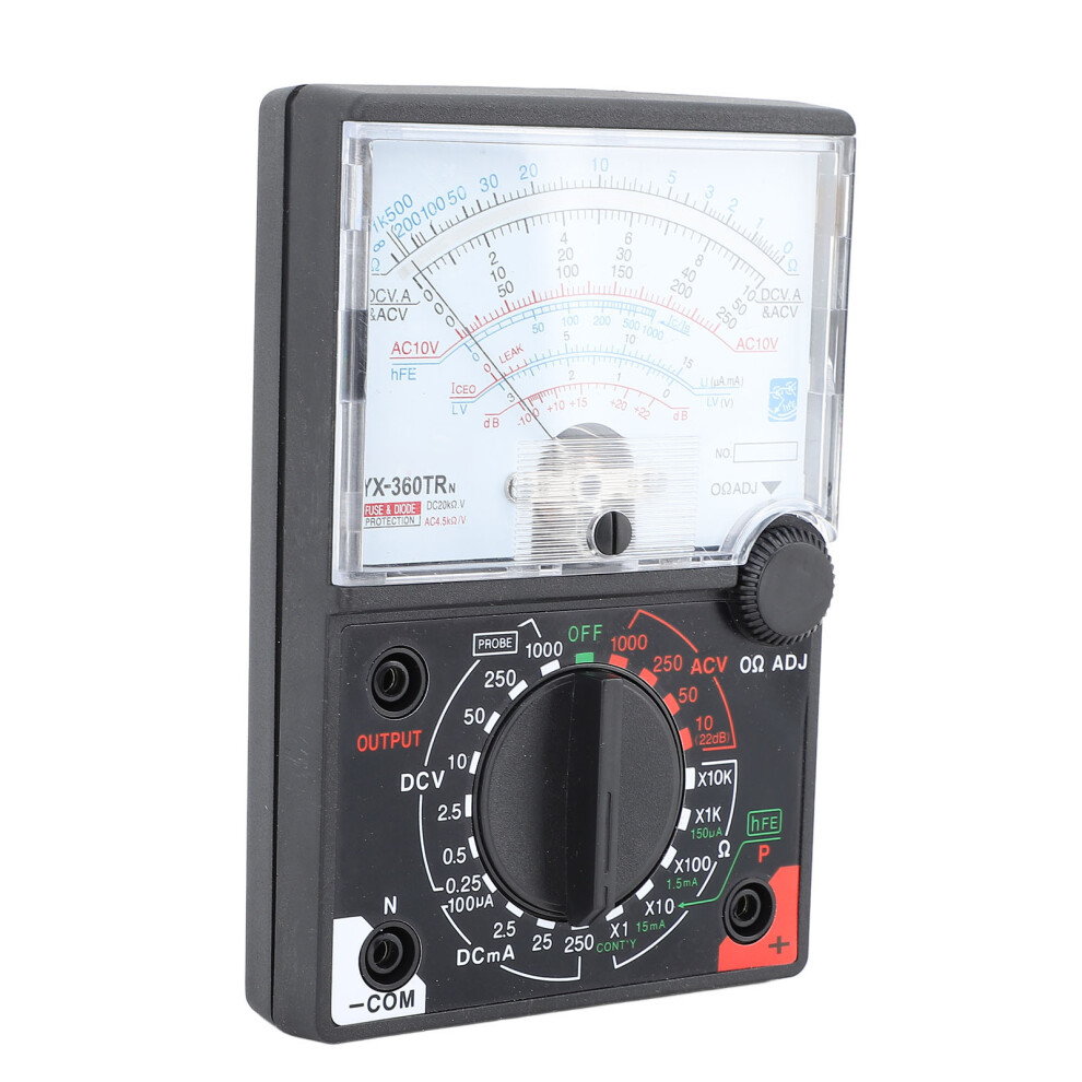 Yx 360Trn Pointer Type Multimeter High Accuracy Industry Analog Multimeter For Electrical Repair 4921313983544