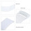 2er-Pack Kolostomie-Gürtel 3,5 cm Öffnung 104 cm elastisch 6