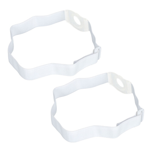 2er-Pack Kolostomie-Gürtel 3,5 cm Öffnung 104 cm elastisch