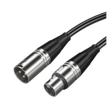 3 Pin Xlr Male To Female Microphone Cable Xlr Audio Cable Guitar Mixer Speaker Patch Panel 15meter