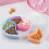 2Pc Multi-Function Food Storage Tray with Lid Food Containers Tray for Nuts and Candy Fruit Snack P 4