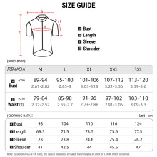 Men's Bike Clothing Set Short Sleeve Breathable Cycle Jersey with Quick Dry Elastic Cycle Shorts