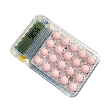 Roseate achtstelliger Mini-Taschenrechner, tragbar