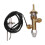 Low Pressure Propane Gas Fireplace Fire Pit Safety Control Valve Kit, Push Button Ignition Kit for 2