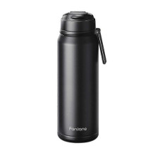 Vacuum Insulated Stainless Steel Water Bottle with Straw and Carry Handle,Leak Proof,Dishwasher Safe,Winter Solstice B