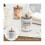 Qtip H, Bath Izer Accessories Stora Containers Clear Jars with Bamboo for C 2