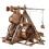 Large Medieval Trebuchet Wooden Model Kit Wood Construction Kit New js 1