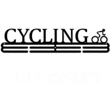 (CYCLING) Medal Holder Display Hanger Rack Medals Black