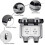 Outdoor Socket, Dustproof, Outdoor Wall Socket, Weatherproof, High Performance 4