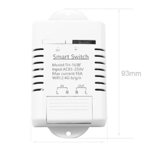 Switch Temperature Humidity Monitor Meter with Sensor Cable,Smart Home Automation Kit 2