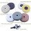 Buffing Polishing Wheel Kit 3 Inch,for Bench Buffer/Bench Grinder,Buffing Wheel Hole 3/8 Inch,Drill 4