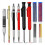 10 Pack Carpenter Pencil with Sharpener, Mechanical Carpenter Pencils Set with 36 Refills, Deep Hol 1