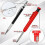 10 Pack Carpenter Pencil with Sharpener, Mechanical Carpenter Pencils Set with 36 Refills, Deep Hol 3